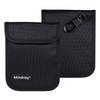 Mindvey Faraday Bags for Car Key Fobs, Credit Cards, Smart Watches/Data Privacy, Electronic Device Security, Anti-Hacking Card Protection 5G RF & RFID Shielding (2, Black) view 1