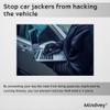 Mindvey Faraday Bags for Car Key Fobs, Credit Cards, Smart Watches/Data Privacy, Electronic Device Security, Anti-Hacking Card Protection 5G RF & RFID Shielding (2, Black) view 4