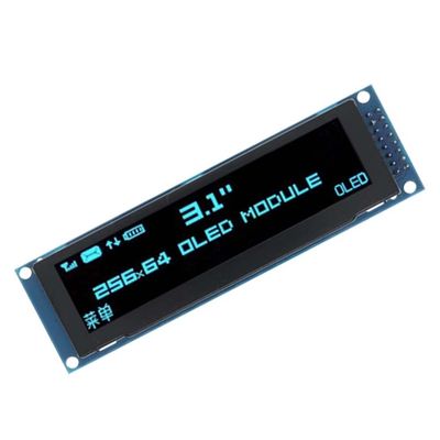 3.12 inch display with 256X64 OLED LCD screen SSD1322 driver (blue)
