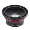 Fish Eye Lens for Camcorder,Universal 55mm & 37mm Fisheye Lens for Camcorder & Dv Digital Camera - Super Wide Angle 0.39X with Phone Clip view 1