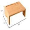 Bergner Racing BG Bamboo Laptop Stand view 3
