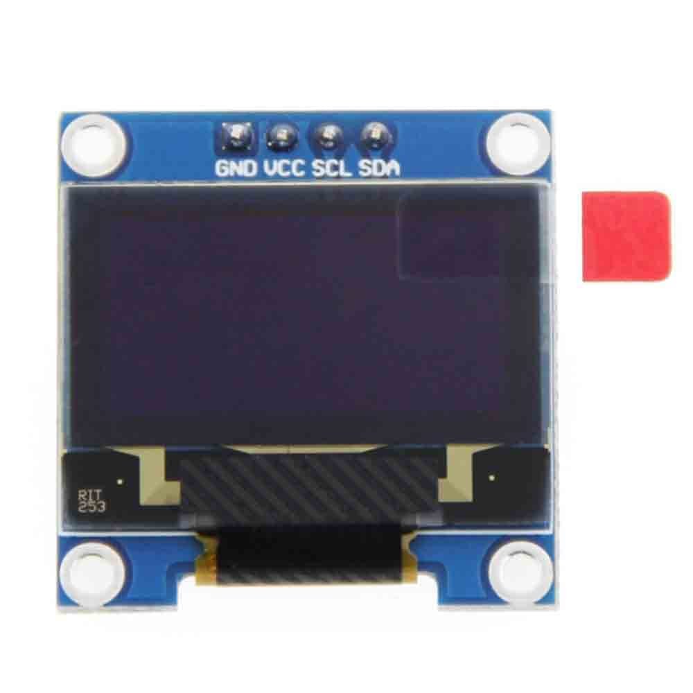 0.96 inch OLED display module IIC I2C interface LCD serial port screen (Yellow Blue)