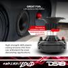 DS18 PRO-HT1 Twist on Slim Profile Exit Horn ABS/PC Plastic Waveguide for Drivers with 1" Throat, 1.77" Depth, 4.5" Diameter - Short Exit Horn Wave Guide for Compression Drivers view 3