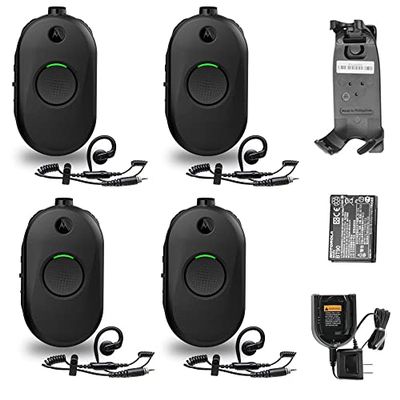4 x Motorola CLP1010e 1-Channel 2-Way UHF Business Radio (CLP1010E)