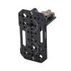 Tilta Aluminum Adjustable Accessory Mounting Plate for DSLR Cameras | Built-in NATO Rail | Rotating Design | 1/4"-20 and 3/8"-16 Threads | Black | TA-AMP-B view 1