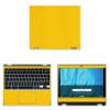 Decalrus - Protective Decal for The Acer Chromebook Spin 311 CP311-3H (11.6" Screen) Laptop Yellow Carbon Fiber wrap CFacerChrmbk311_3hYellow view 1