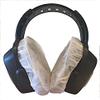 1000 Pieces MRI Safe White Headphone Ear Covers Disposable Earphone Covers Sanitary Non-Woven Stretch Earpad Covers Earcup Covers Fits Most Over The Ear Headphones view 2