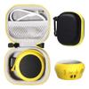 CaseSack Case for TecTecTec TEAM8 S Golf GPS Speaker (Black with Yellow Zip) view 1