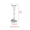Headphone Stand Headphone Hanger Desktop Vertical Headphone Stand Game Table Accessories Multifunctional Headset Display Stand 10.62 inches high Headset Stand (Color : Black) view 2