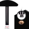 Headphone Stand Headphone Holder Desktop Headphone Rack Game Table Accessories Multi-Function Headset Stand Acrylic Headphone Holder (Black) Headset Stand view 3