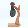 Headphone Stand Headphone Rack Desktop Handmade Single Ear Rack Game Table Accessories Multi-Function Headphone Holder Simple Solid Wood Headset Stand Headset Stand (Color : B) (A) view 3