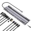 11 in 1USB C HUB Multi-Function Docking Station and with Bracket Function for PC Laptop view 3