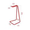 Headphone Stand Headphone Holder Desktop Headset Headphone Holder Game Table Accessories Multi-Function Headphone Rack Simple Metal Headset Stand Headset Stand (Color : Black) view 2