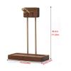 Headphone Stand Headphone Stand Headphone Hanger Wooden Headphone Holder Hanger Headphone Display Stand Game Table Accessories Headset Stand 9.6/11.2 Inches High Headset Stand (Size : S-11.22) view 2
