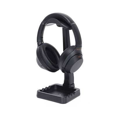 Headphone Stand Headphone Stand Vertical Stand Desktop Headphone Hanger Game Table Accessories Multifunctional Headset Stand (Black) Headset Stand (Weight : W-160G)