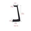 Headphone Stand Headphone Stand Vertical Stand Desktop Headphone Hanger Game Table Accessories Multifunctional Headset Stand (Black) Headset Stand (Weight : W-160G) view 2