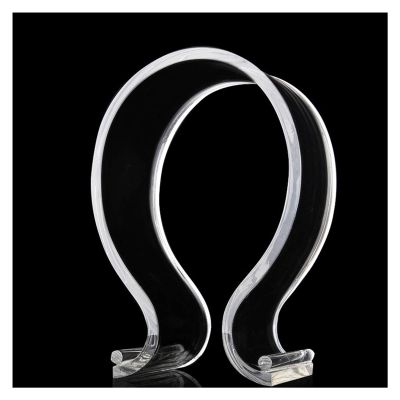 Headphone Stand Earphone Display Stand Multifunctional Base Stand Arc Stand Crystal Acrylic Earphone Accessory Hanger Headset Stand
