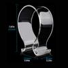 Headphone Stand Earphone Display Stand Multifunctional Base Stand Arc Stand Crystal Acrylic Earphone Accessory Hanger Headset Stand view 2