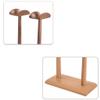 Headphone Stand Headphone Stand Headphone Hanger Wooden Headphone Holder Binaural Hanger Headphone Display Stand Game Table Accessories Headset Stand (Color : A) (B) view 4