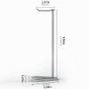 Headphone Stand Headphone Bracket Creative Headphone Bracket Aluminum Alloy Headphone Bracket Jewelry Display Stand Bracket Headset Hanger Cost-effective Headphone Bracket Stable Bracket Headset Stan view 2