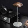 Headphone Stand Headphone Rack Aluminum Alloy Wooden Rack Desktop Headphone Hanger Headphone Display Stand Game Table Accessories Headset Holder Headset Stand (Color : C) (B) view 3