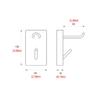 Headphone Stand Headset Rack Wall-Mounted Headphone Holder Game Table Accessories Multi-Function Headset Stand Wooden Headphone Storage Rack Metal Hook Headset Stand view 2