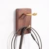 Headphone Stand Headset Rack Wall-Mounted Headphone Holder Game Table Accessories Multi-Function Headset Stand Wooden Headphone Storage Rack Metal Hook Headset Stand view 3