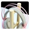 Headphone Stand Headphone Solid Wood Stand - Headset Holder Gaming Headset Holder Desktop Headset Holder for PC Games in Internet Cafes Headset Stand view 3