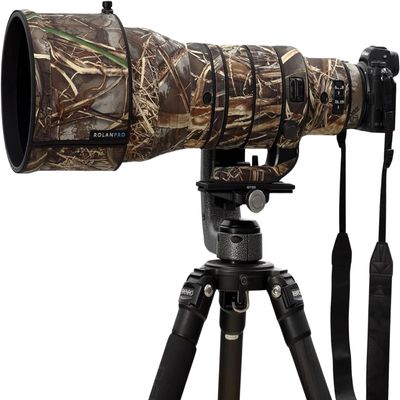 ROLANPRO Waterproof Lens Cover for Nikon Z 400mm F2.8 TC VR S Rain Cover Lens Protective Sleeve Case Clothing-#9 Grass Waterproof