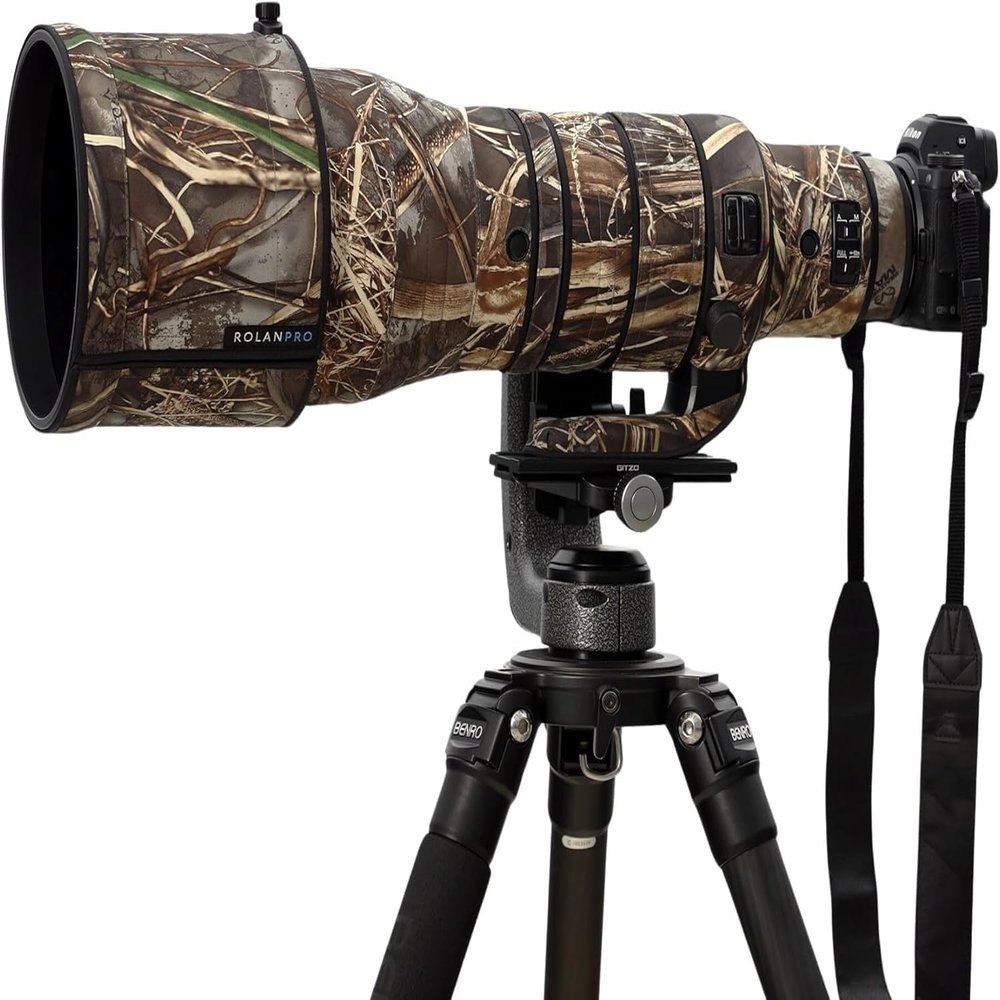 ROLANPRO Waterproof Lens Cover for Nikon Z 400mm F2.8 TC VR S Rain Cover Lens Protective Sleeve Case Clothing-#9 Grass Waterproof