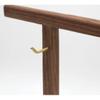 Headphone Stand Wooden Earphone Hanger Desktop Vertical Headset Bracket Game Table Accessories Multifunctional Earphone Display Stand Metal Hook Headset Stand (Color : B)(A) view 3
