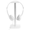Headphone Stand Headphone Holder Aluminum Earphone Gaming Headset Desktop Display Stand Bracket Rack Hanger for All Headphones Size 230x110x25mm Headset Stand (Color : Pink) (Black) view 3
