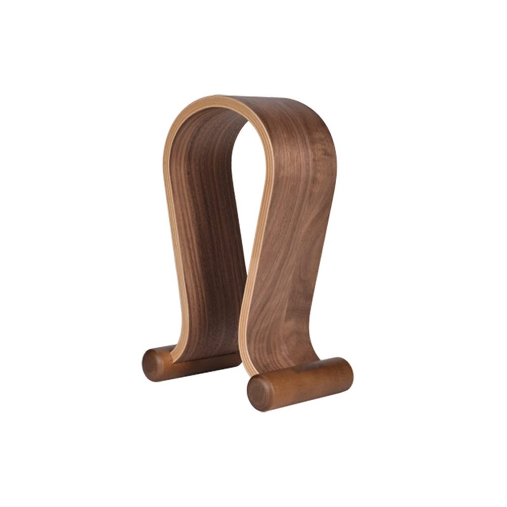 Headphone Stand Wooden Headphone Stand Hanger Simple Protection Headset Desktop Headset Holder for PC Gaming in Internet Cafes Headset Stand (Color : B)