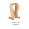 Headphone Stand Wooden Headphone Stand Hanger Simple Protection Headset Desktop Headset Holder for PC Gaming in Internet Cafes Headset Stand (Color : B) view 2