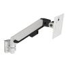 Monitor Stand Single LCD Monitor Stand Fully Adjustable Gas Spring Monitor Stand Mount Wall Mount Tilt and Swivel Bracket for 10-32 Inch Screen White Monitor Mount (Style : B) (A) view 1