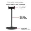 Headphone Stand Headphone Holder Head-Mounted Creative Multifunctional Metal Aluminum Alloy Internet Cafe Rack Headset Rack Headphone Bracket Display Stand Headset Stand view 3