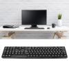 Arabic and English Computer Keyboard, USB Wired Computer Keyboard, Full Size Ergonomic Mechanical Keyboard with Standard QWERTY Key Layout for Office, Home, Business, PC, Laptops view 4