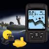 Fish Finder Portable Fish Finder Contour Readout Handheld Fishfinder 3ft(1m) to 328ft (100m) with Sonar Sensor Transducer and LCD Display Sensitivity Options Fish Depth Finder view 4