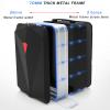 17.3 Inch Laptop Bag Backpack E-Sports Backpack Hard Shell Travel Backpack is Waterproof Suitable for Travel/Gaming Lovers Red view 2