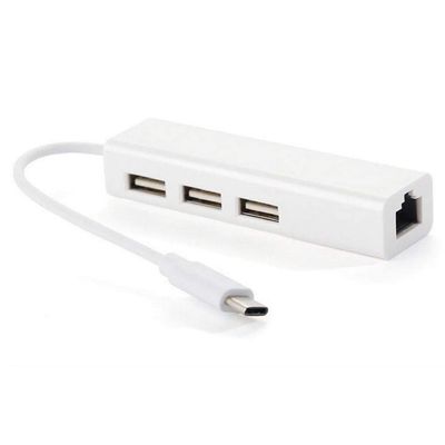 Docking Station USB Hub Type-C to Network Card Hub Support Hot Swap Low Power Consumption