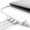 Docking Station USB Hub Type-C to Network Card Hub Support Hot Swap Low Power Consumption view 2