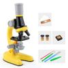Biological Microscope 1200X Science Educational LED Kit Lab Home Microscope (Color : Orange Magnification : 1200X) (Yellow 1200X) view 4