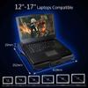 12-17 Inch Gaming Laptop Cooler Cooling Pad 5 Quiet Fans USB Powered Blue LED Light 7 Level Adjustable Mount Stands view 2