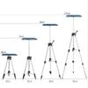 Aluminum Tripod Projector Stand Adjustable Laptop Stand Computer Stand with Plate and Carry Bag Folding Floor Projector Tripod Stan for Indoor Outdoor Use view 2