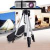 Aluminum Tripod Projector Stand Adjustable Laptop Stand Computer Stand with Plate and Carry Bag Folding Floor Projector Tripod Stan for Indoor Outdoor Use view 4