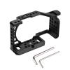 ANNTERY Camera Cage for Sony A6400,Easy Hood Camera Cage for Sony Alpha A6400,Aluminum Vlogging Video Shooting Rig Stabilizer with 1/4" 3/8" Mounting Points and Cold Shoe-A003 view 1
