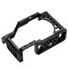 ANNTERY Camera Cage for Sony A6400,Easy Hood Camera Cage for Sony Alpha A6400,Aluminum Vlogging Video Shooting Rig Stabilizer with 1/4" 3/8" Mounting Points and Cold Shoe-A003 view 2