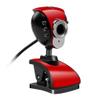 Computer Webcam Camera USB 2.0 50.0M 6 LEDs PC Camera 1080P HD Web Cam with Microphone Clip-on for PC Laptop Camera view 1