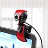 Computer Webcam Camera USB 2.0 50.0M 6 LEDs PC Camera 1080P HD Web Cam with Microphone Clip-on for PC Laptop Camera view 3