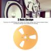 1/4 7 Inch Empty Reel Universal, Recording Tape Reel 3 Holes Aluminum Alloy Opening Machine Part Takeup Reel (Gold) view 3